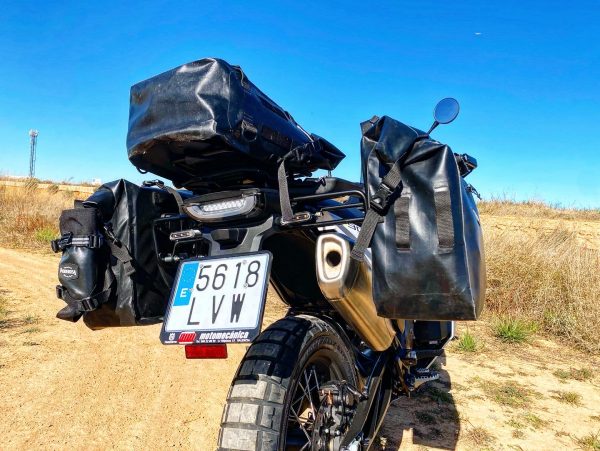 PORTAEQUIPAJES TRASERO Y SOPORTE DE ALFORJAS PARA HUSQVARNA NORDEN 901 - Imagen 4